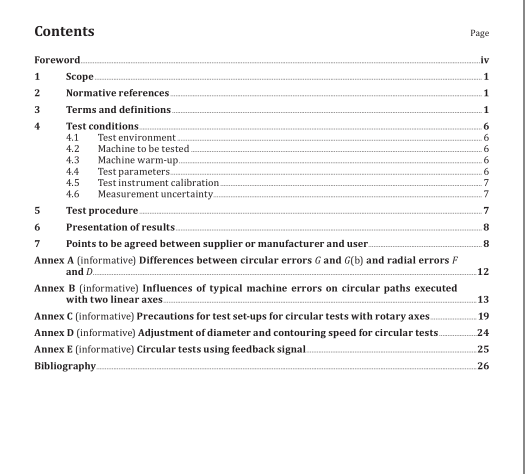 ISO 230-4 pdf download